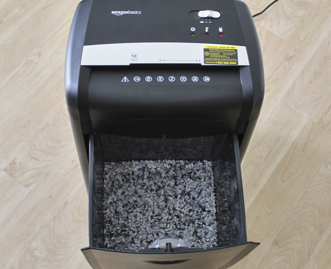 how to unjam a paper shredder