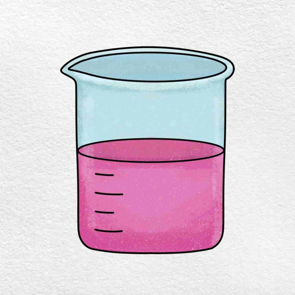 Simple beaker illustration