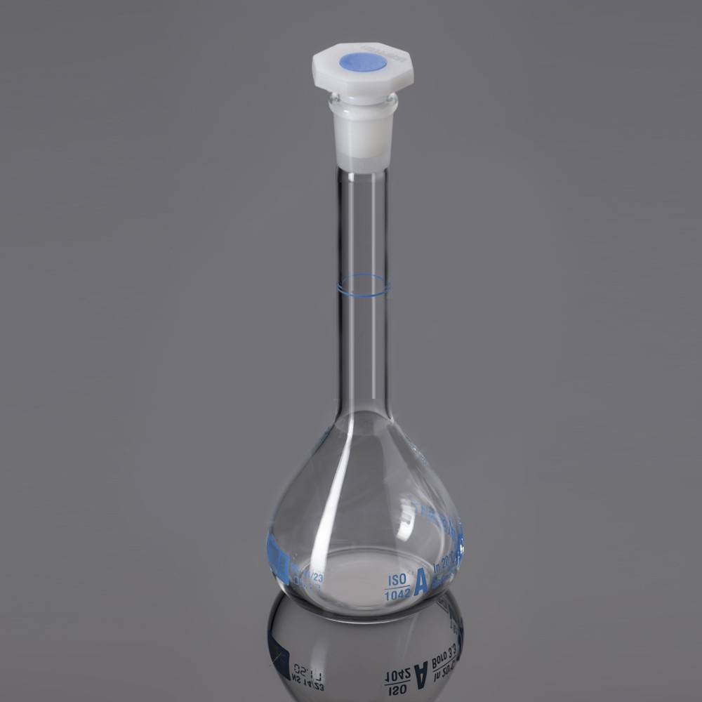 Empty volumetric flask