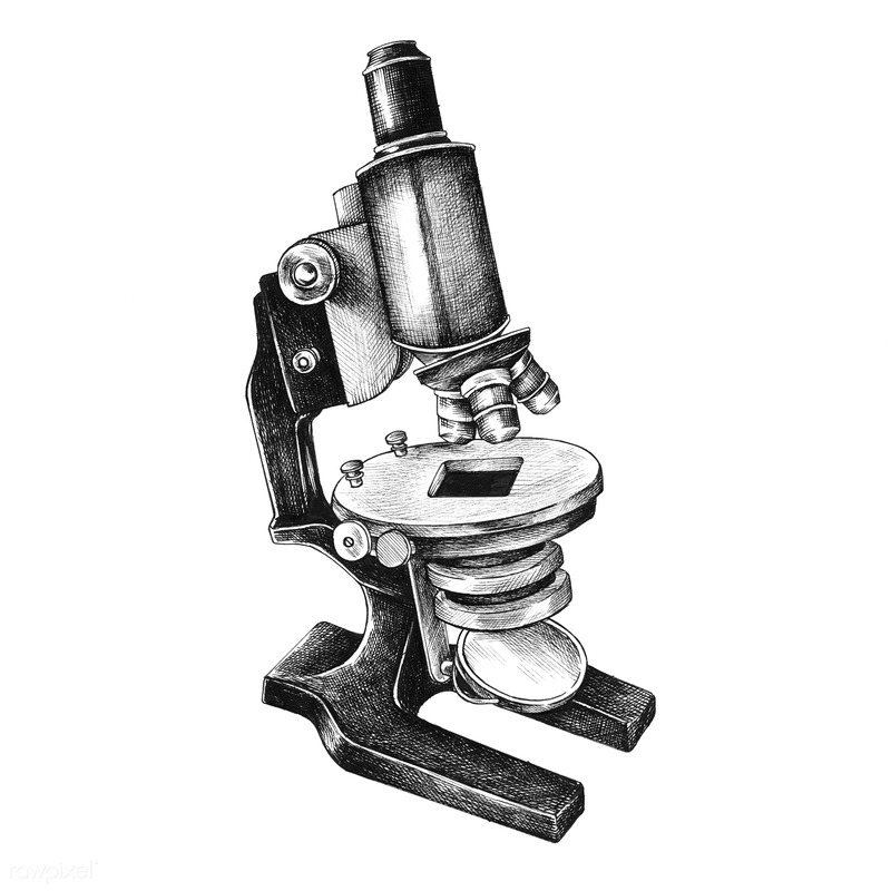 Microscope drawing