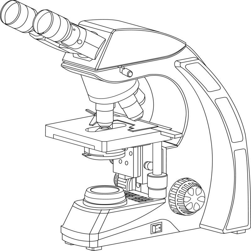 Microscope drawing