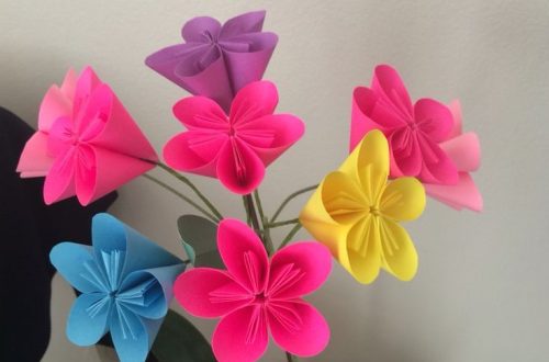 sticky note origami