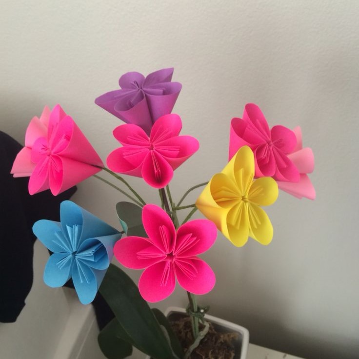 sticky note origami