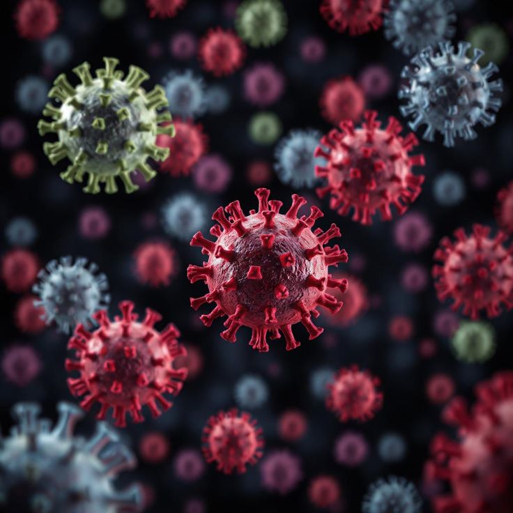 what does a virus look like under a microscope