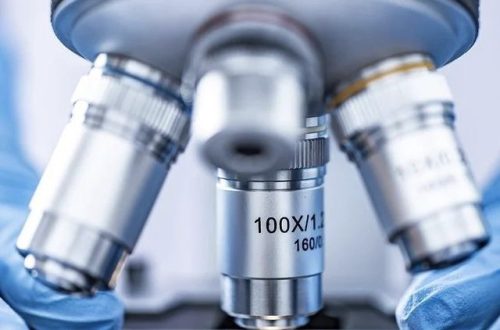 what does the objective lens do on a microscope