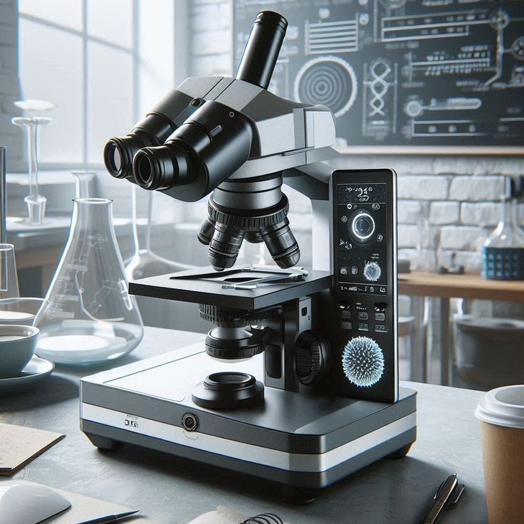 who built the first compound light microscope