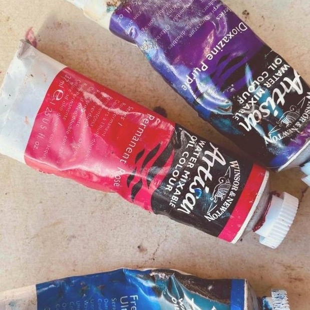 water mixable oil paint