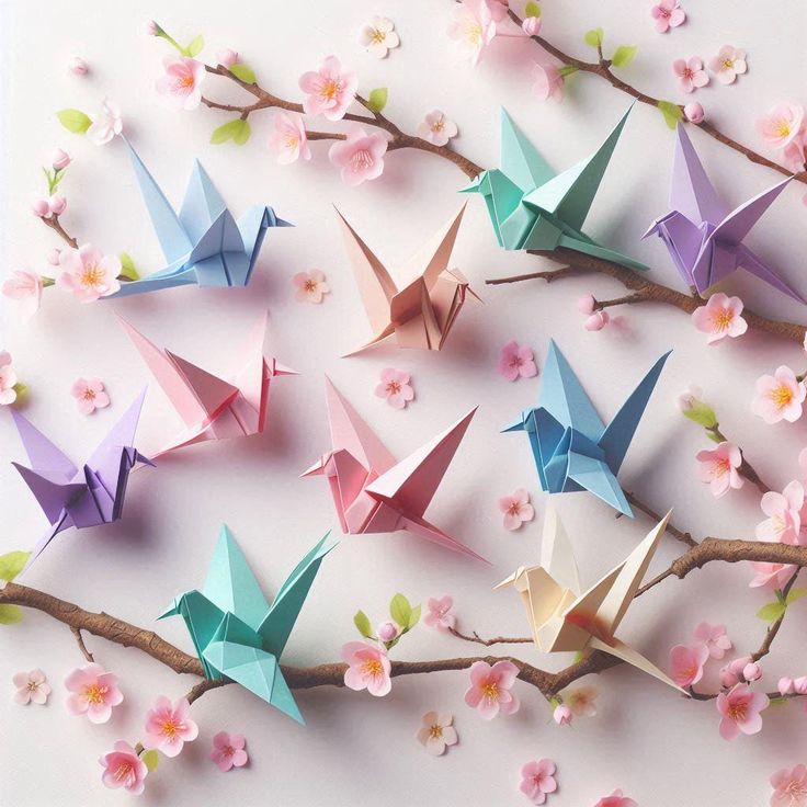 sticky note origami