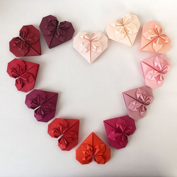 sticky note heart