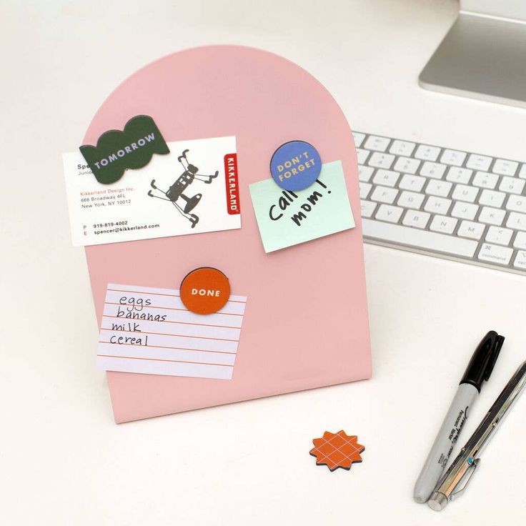 sticky note board