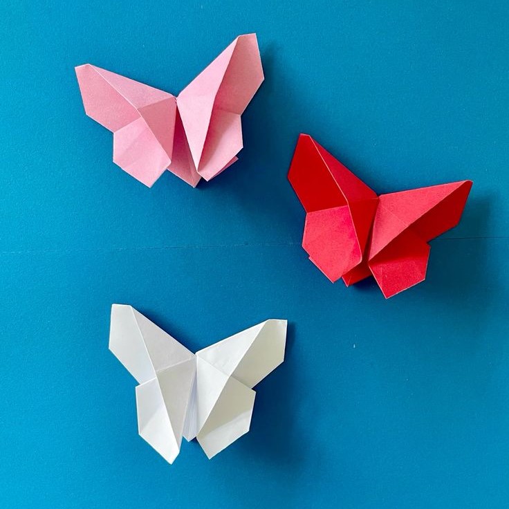 sticky note origami