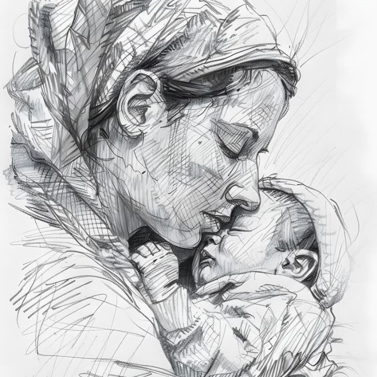 pencil sketch drawing