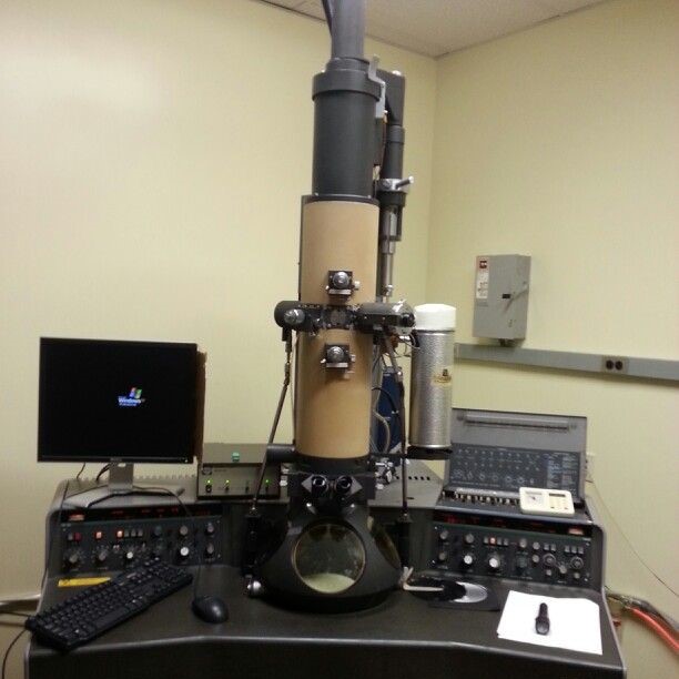 how does an electron microscope work