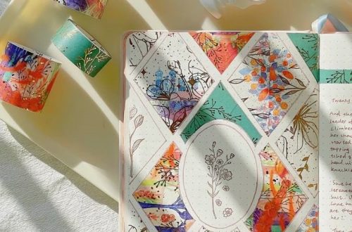 washi tape art
