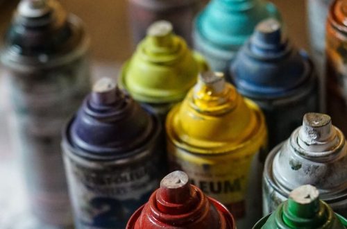 oil based spray paint