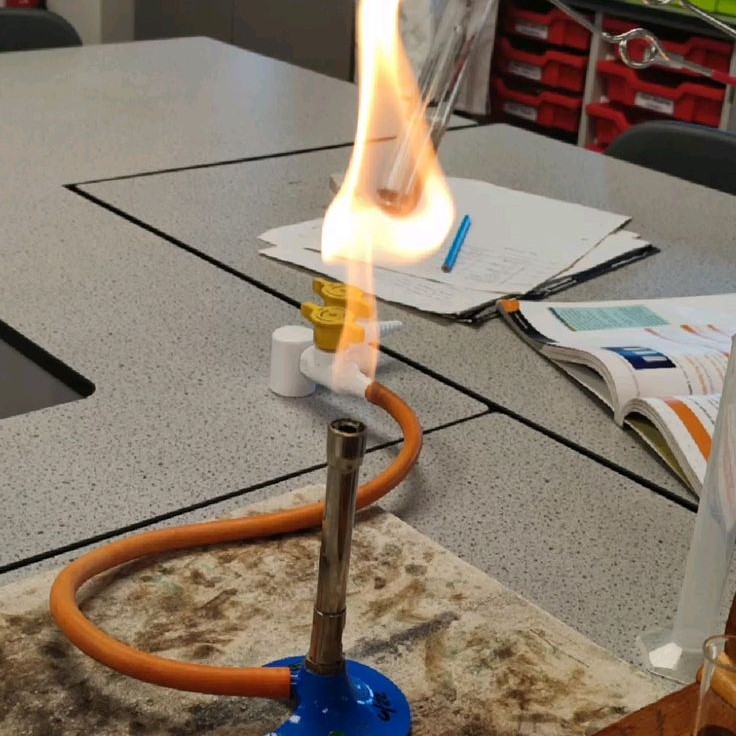 bunsen burner chemistry