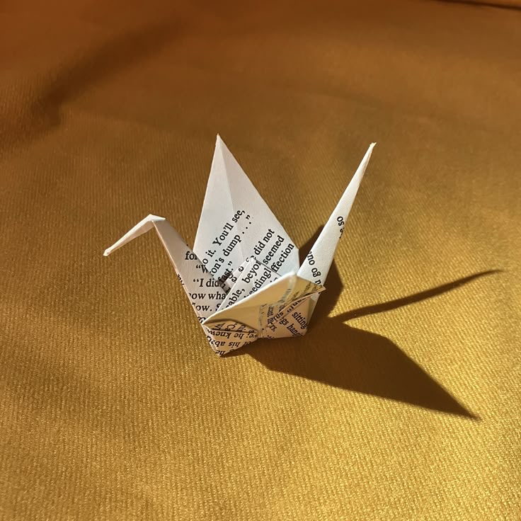 paper crane origami