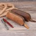 leather pencil case