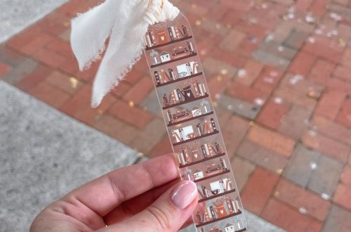 acrylic bookmark