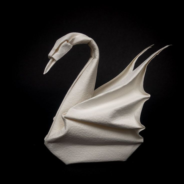 paper swan origami