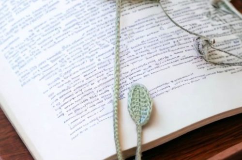 crochet bookmark