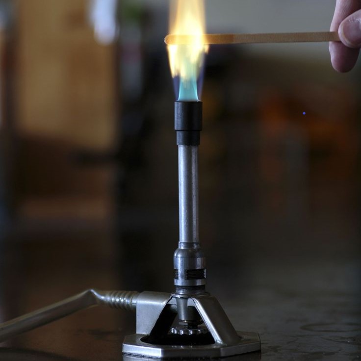 bunsen burner chemistry