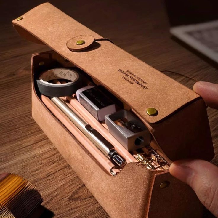 leather pencil case