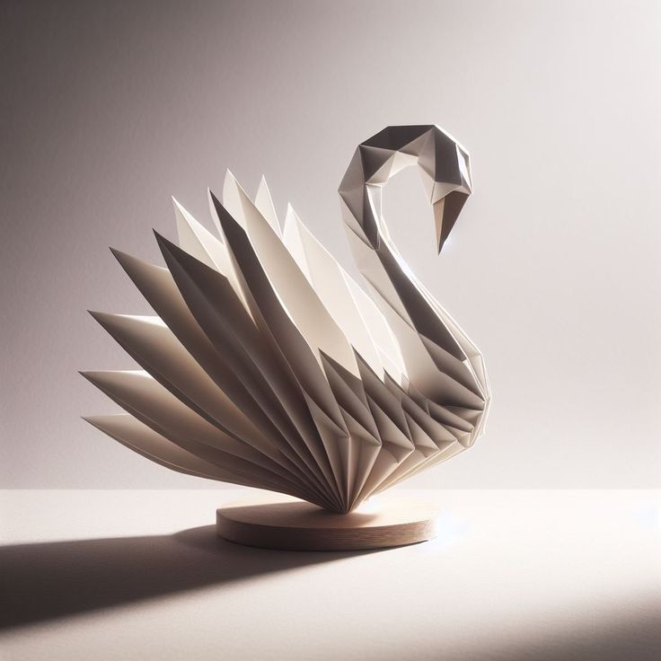 paper swan origami
