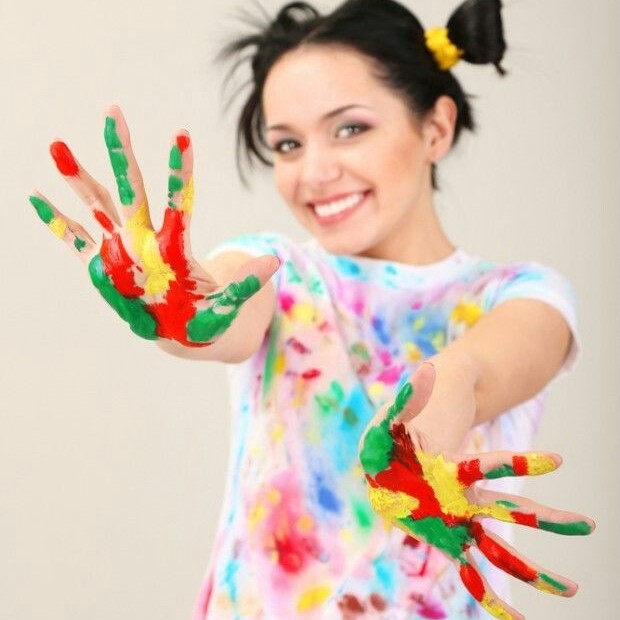how to get oil based paint off skin