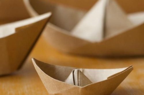 paper boat origami