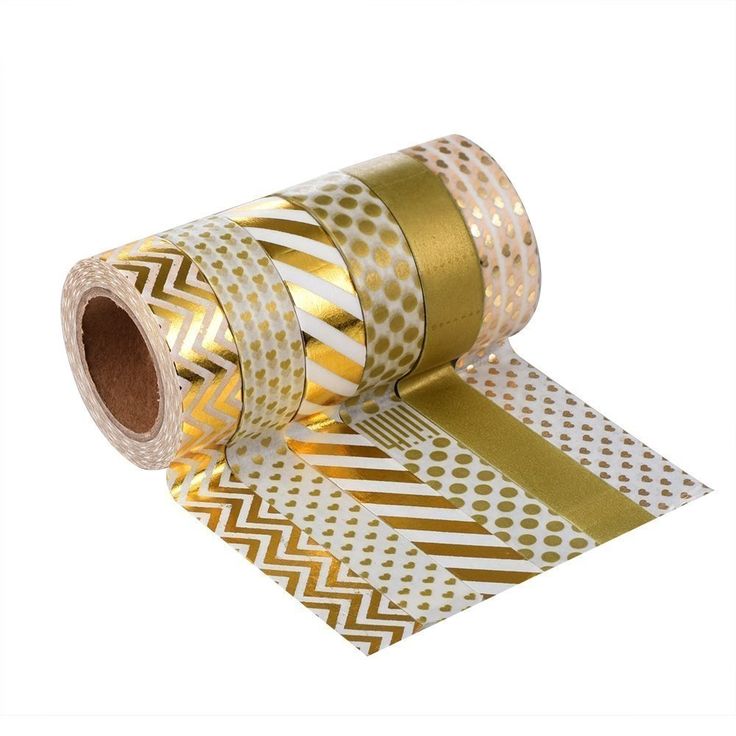 gold washi tape