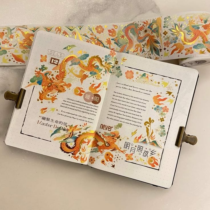 washi tape art