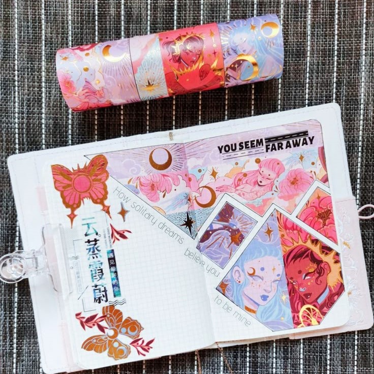 washi tape art