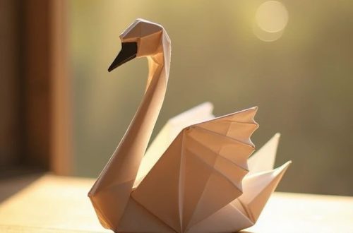 paper swan origami