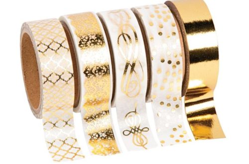 gold washi tape