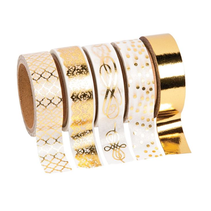 gold washi tape