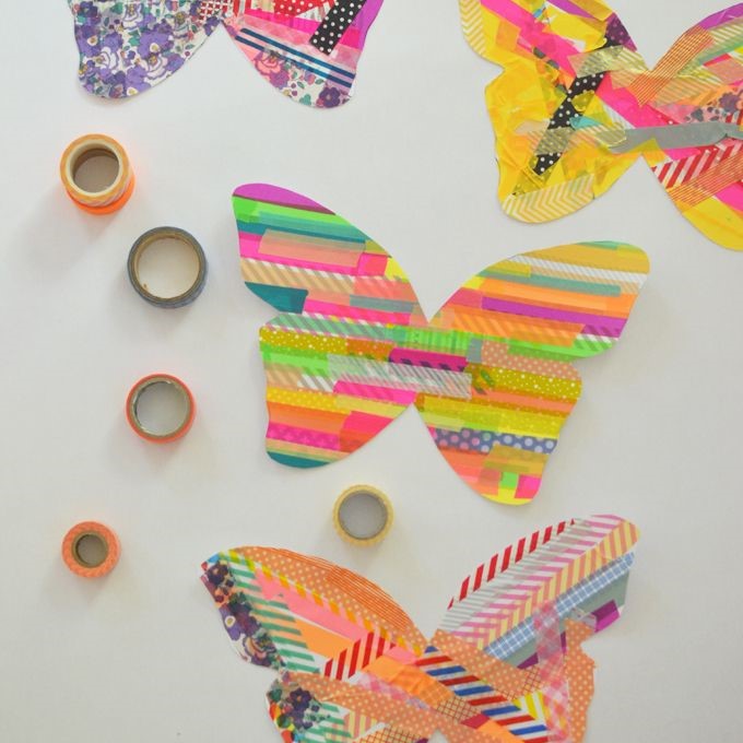 washi tape art