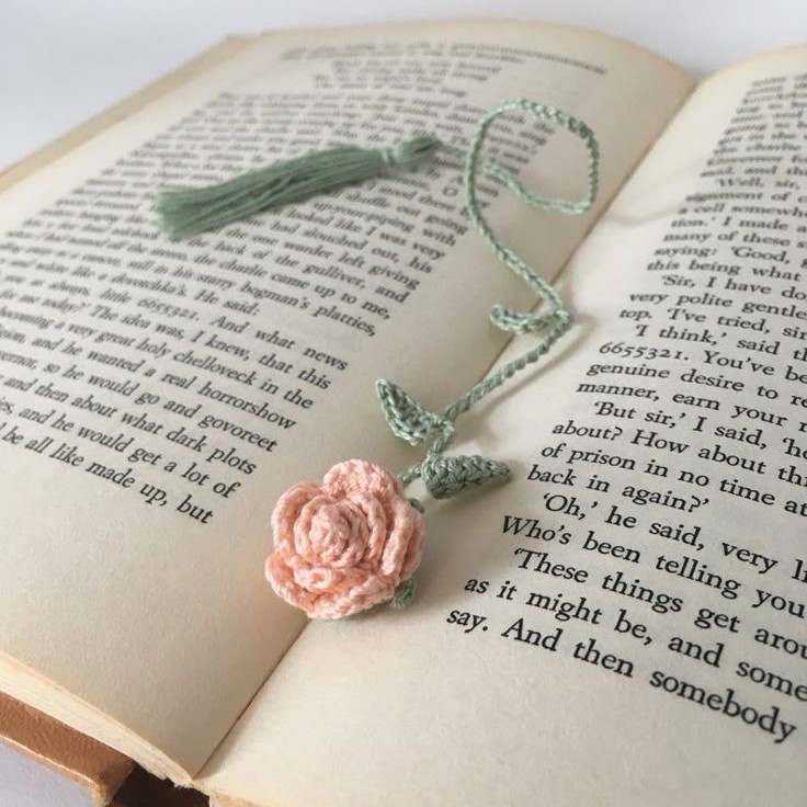 crochet bookmark