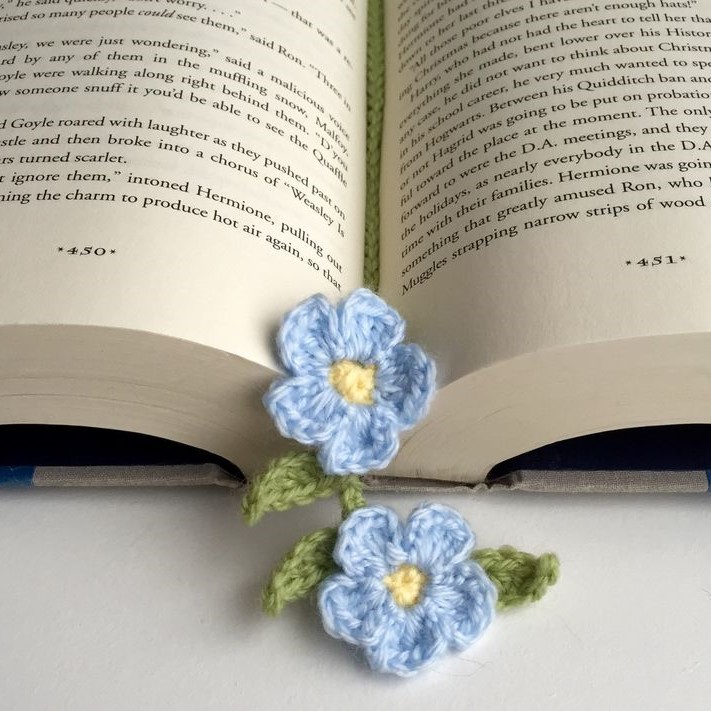 crochet bookmark