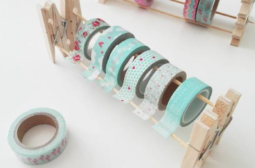 washi tape organizer