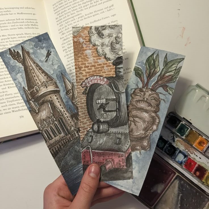 harry potter bookmark
