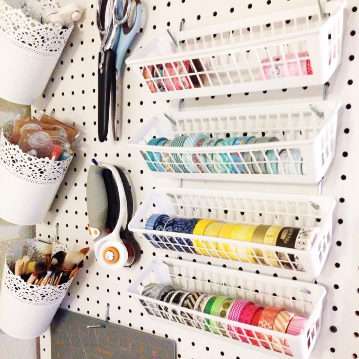 washi tape organizer