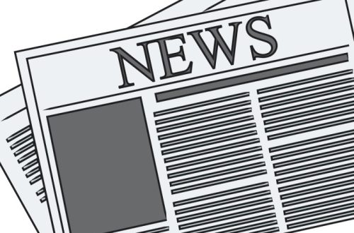 news paper drawing