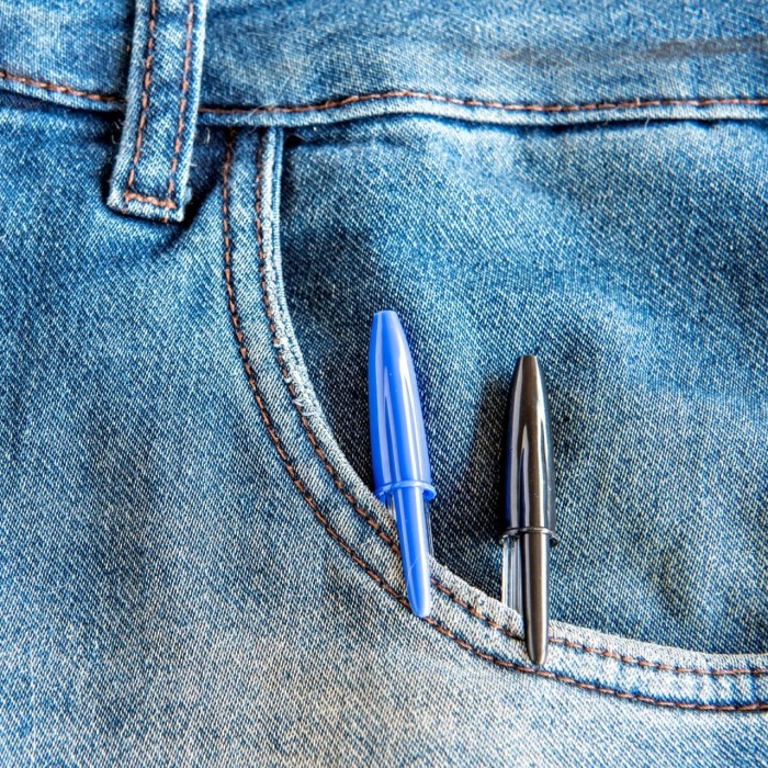 how to get ink out of jeans