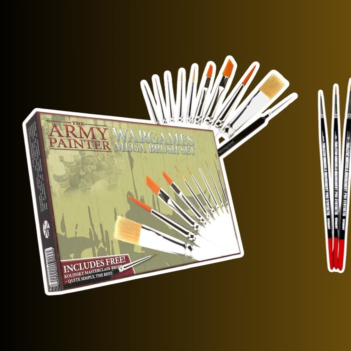 best brushes for miniature painting