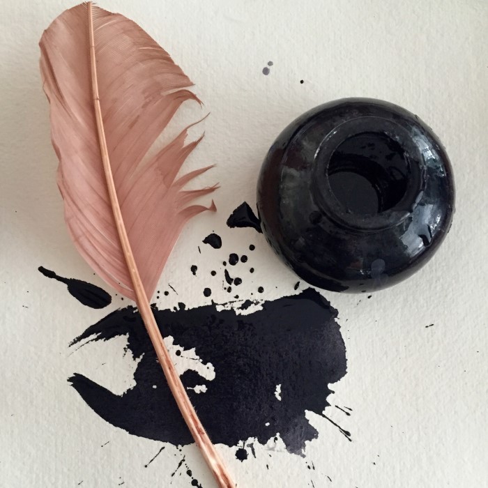 what is ink made out of