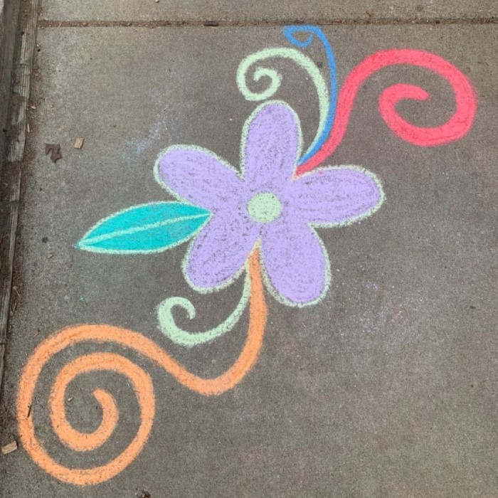 chalk drawings