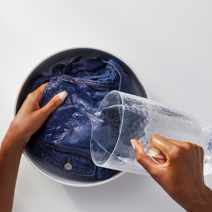 how to get ink out of jeans