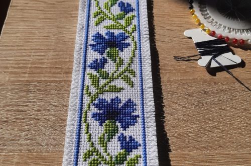 cross stitch bookmark