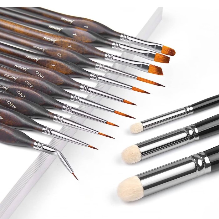 best brushes for miniature painting
